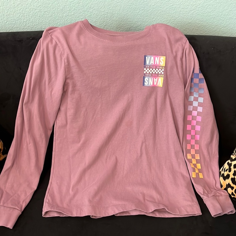 Vans Lilac long sleeve T-shirt